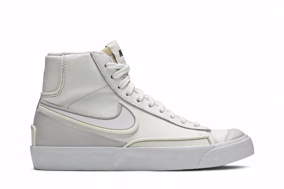 Nike Women's Blazer Mid Infinite White, view 2