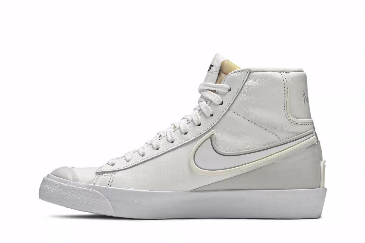 Nike Women's Blazer Mid Infinite White, view 4