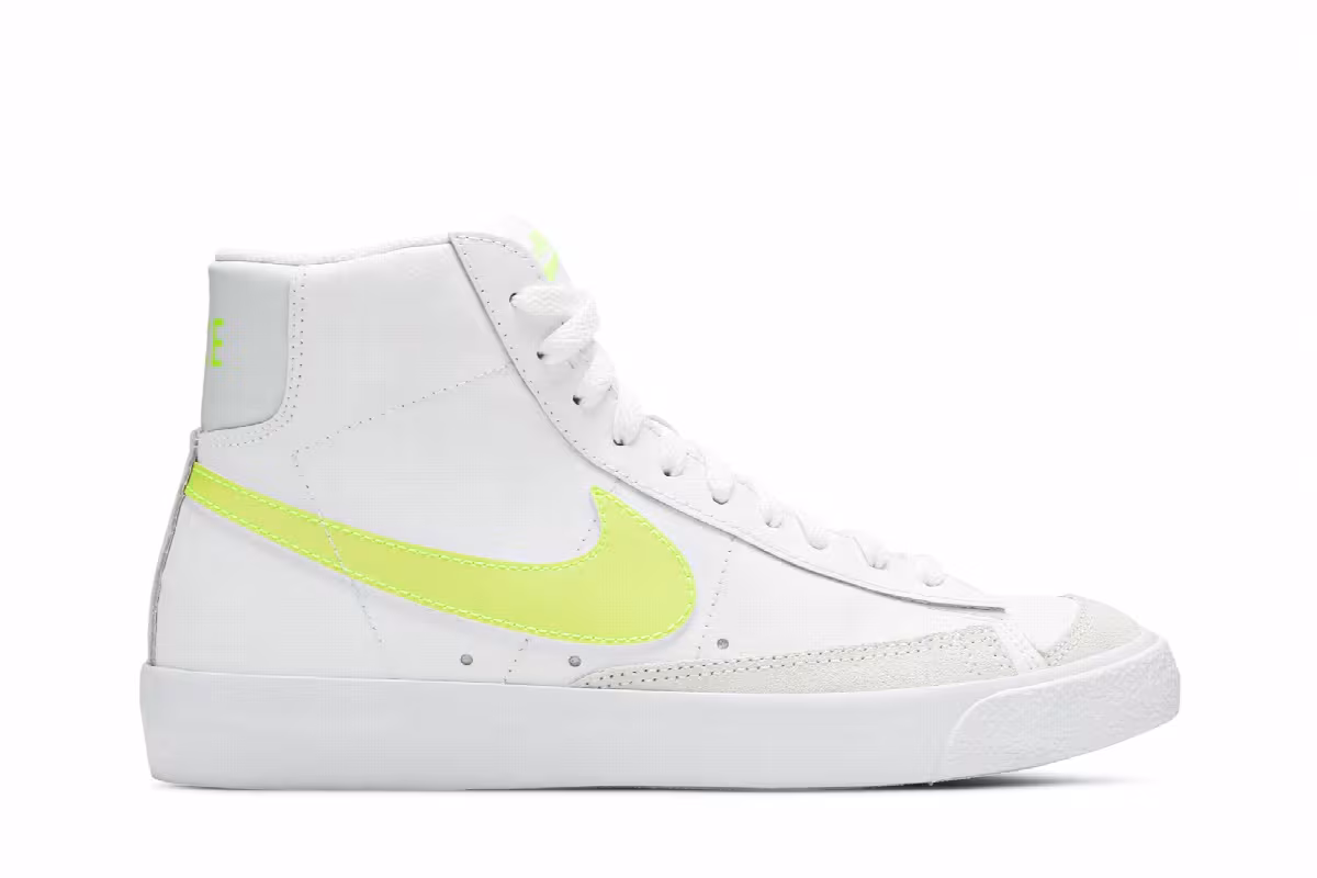 Nike Women's Blazer Mid 77 Lemon Venom, view 2