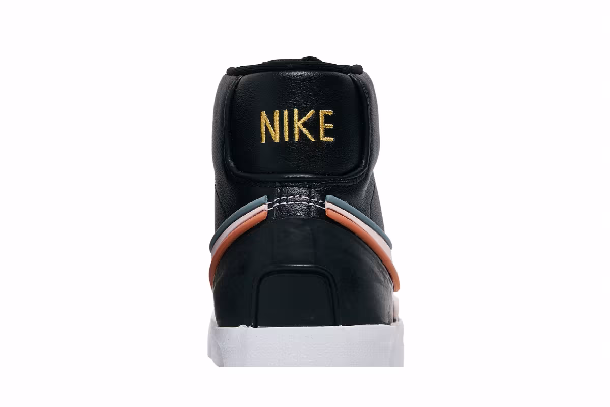 Nike Women's Blazer Mid Black Ozone Blue, view 8