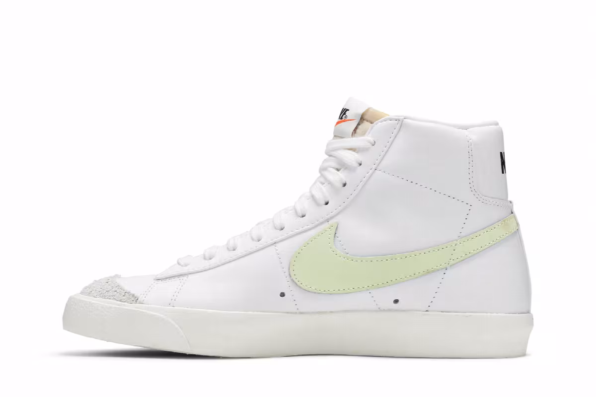 Nike Women's Blazer Mid Barely Volt, view 4