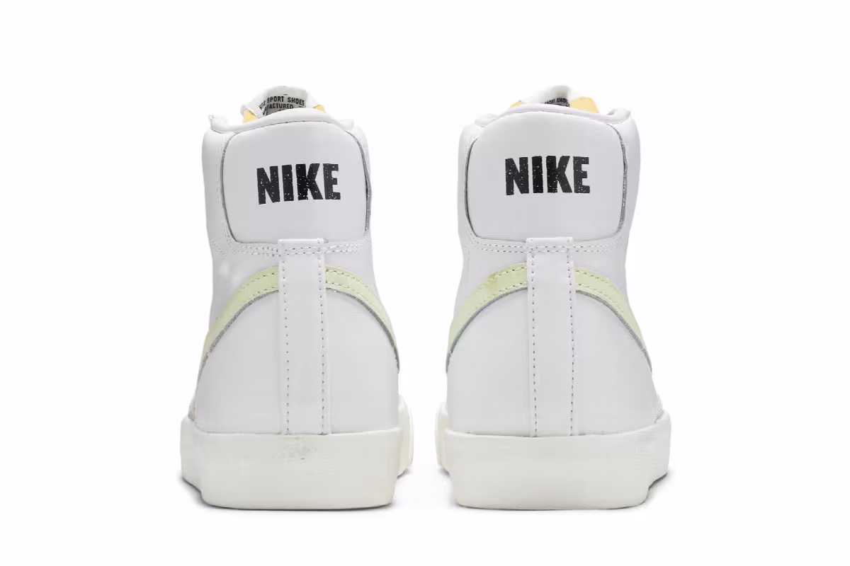 Nike Women's Blazer Mid Barely Volt, view 7