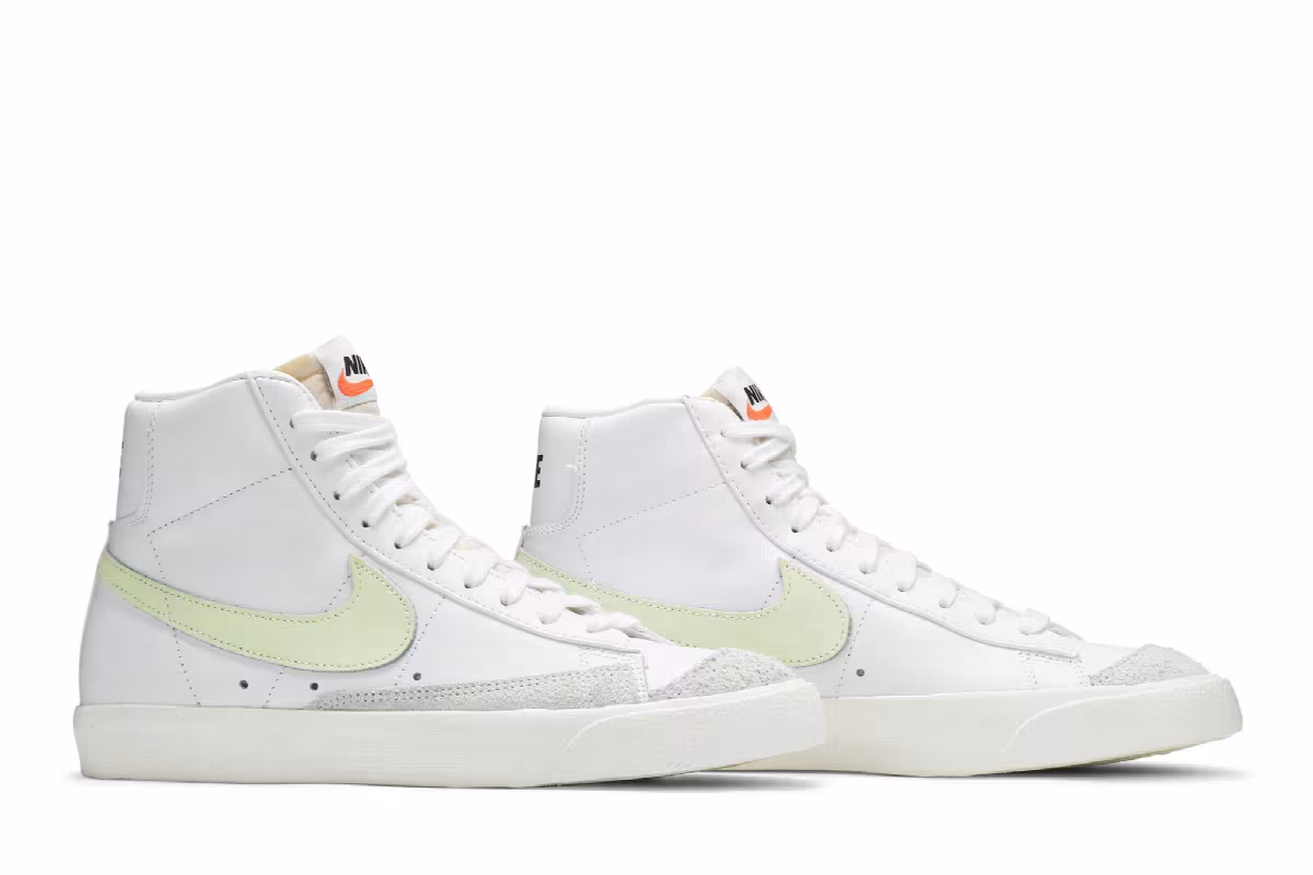 Nike Women's Blazer Mid Barely Volt, view 9