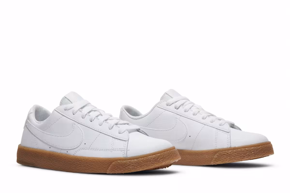 Nike Blazer Low GS White Gum, view 9