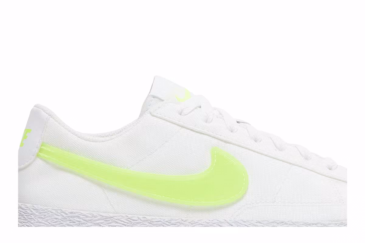 Nike Blazer Low Pop GS White Volt, view 3