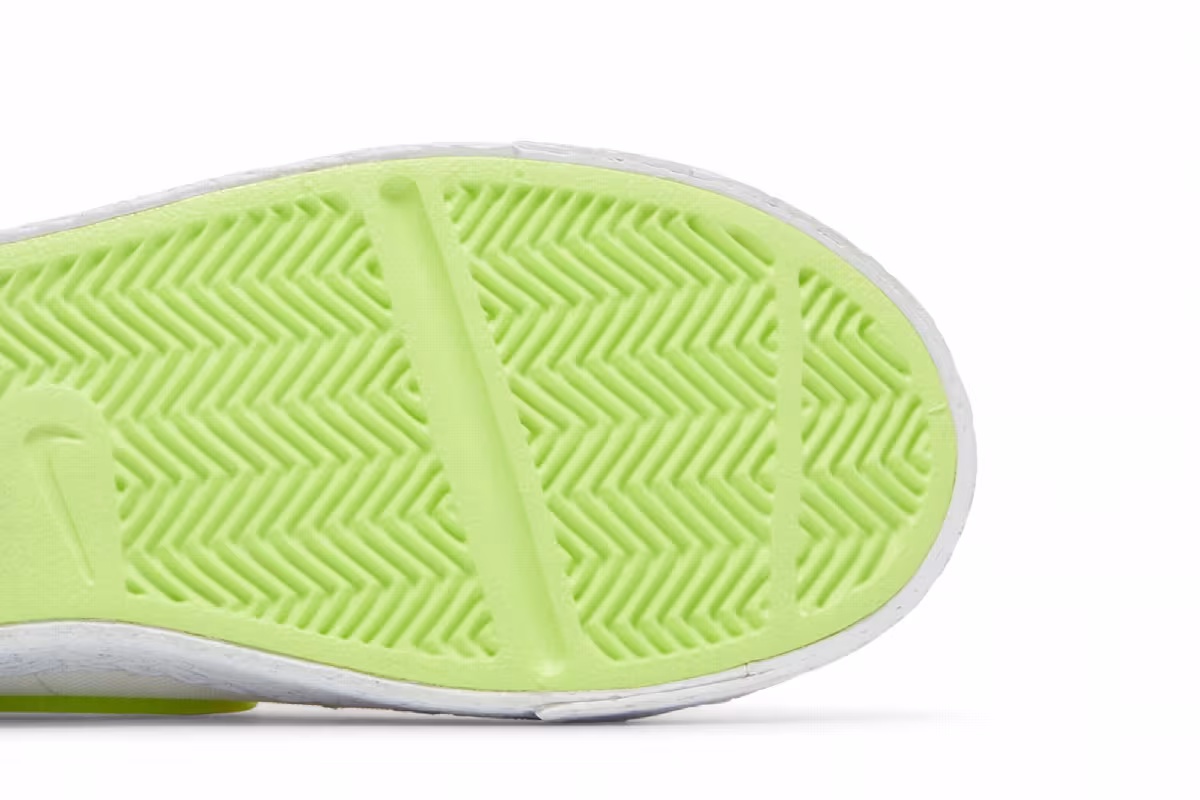 Nike Blazer Low Pop GS White Volt, view 6