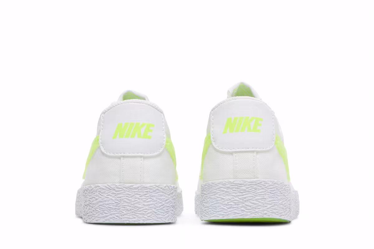 Nike Blazer Low Pop GS White Volt, view 7
