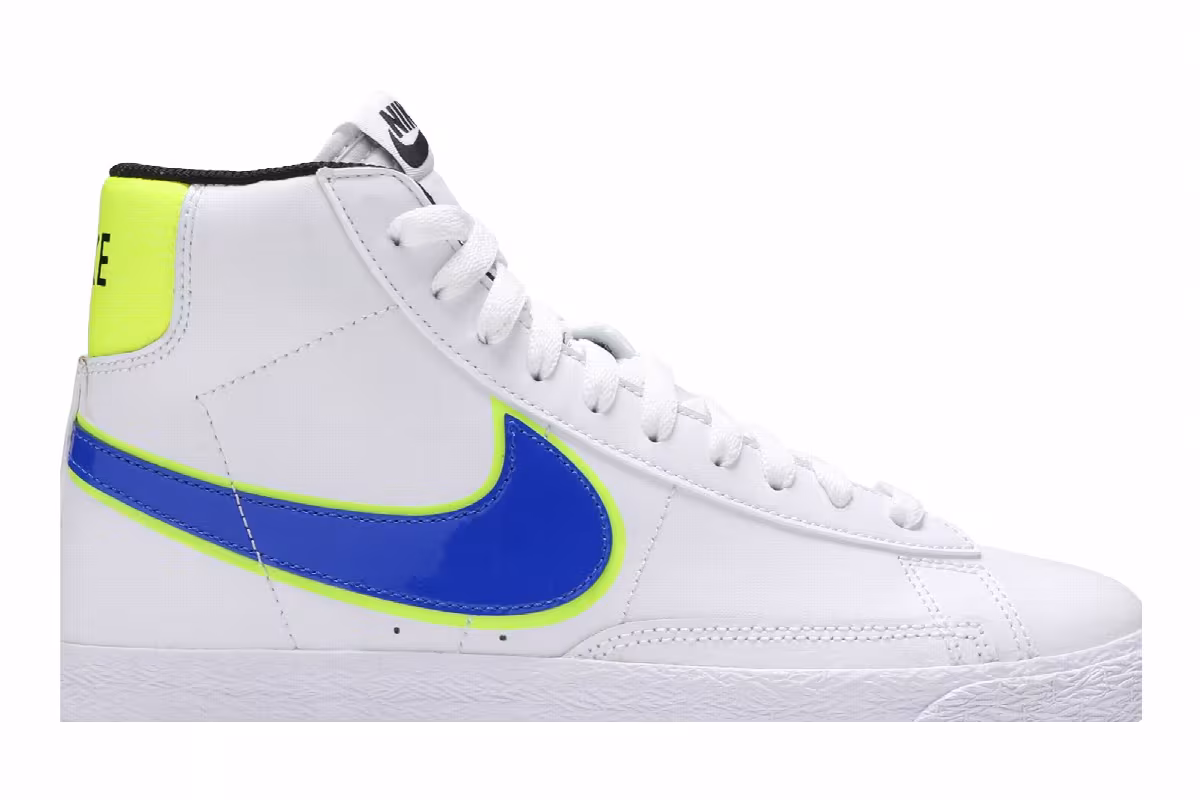 Nike Blazer Mid GS Racer Blue Volt, view 3