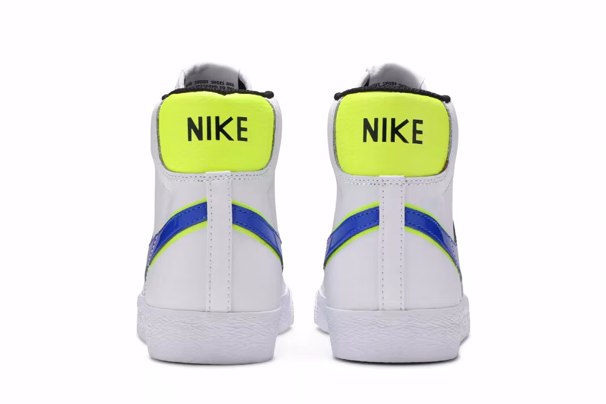 Nike Blazer Mid GS Racer Blue Volt, view 7