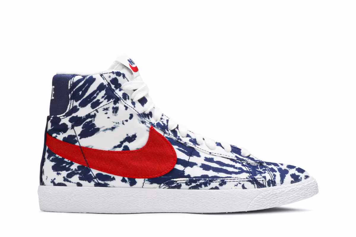 Nike Blazer Mid SE GS Tie Dye, view 2
