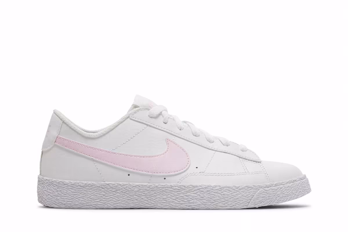 Nike Blazer Low GS White Pink Foam, view 2