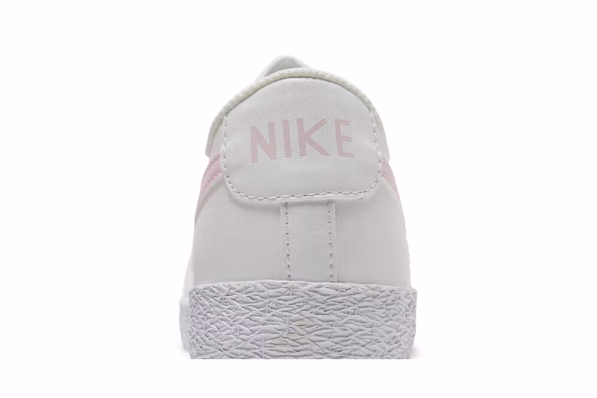 Nike Blazer Low GS White Pink Foam, view 8