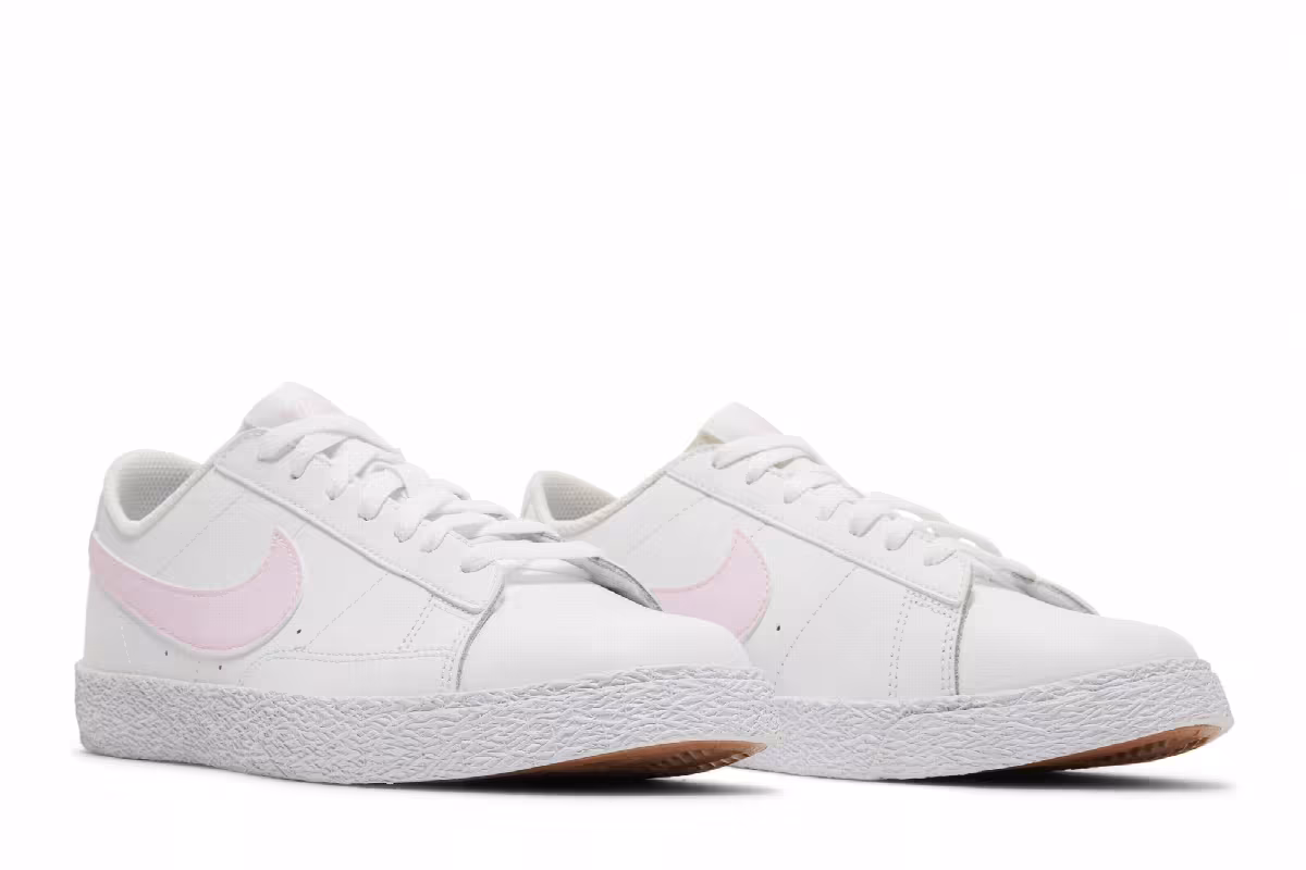 Nike Blazer Low GS White Pink Foam, view 9