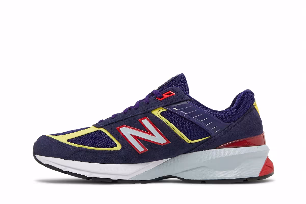 New Balance 990v5 Made In USA Virtual Violet First Light, view 4