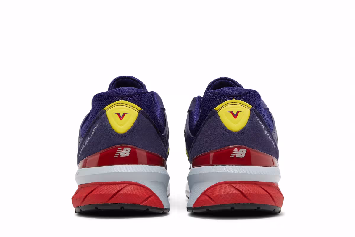 New Balance 990v5 Made In USA Virtual Violet First Light, view 7