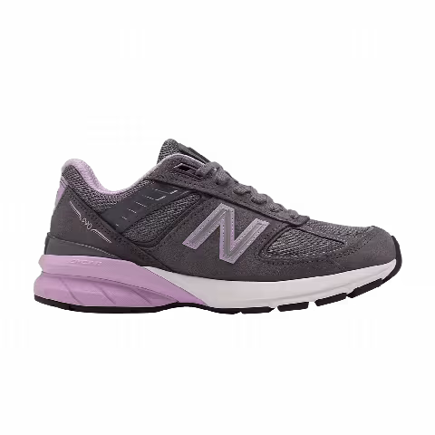 New Balance Wmns 990v5 Made In USA 'Lead Dark Violet Glow'