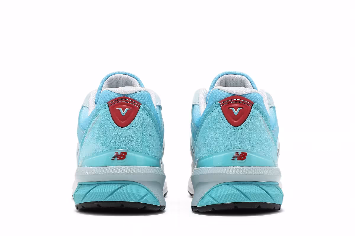 New Balance 990v5 Made in USA Ice Blue, view 7