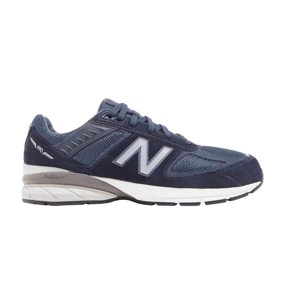 New Balance 990v5 Big Kid Navy