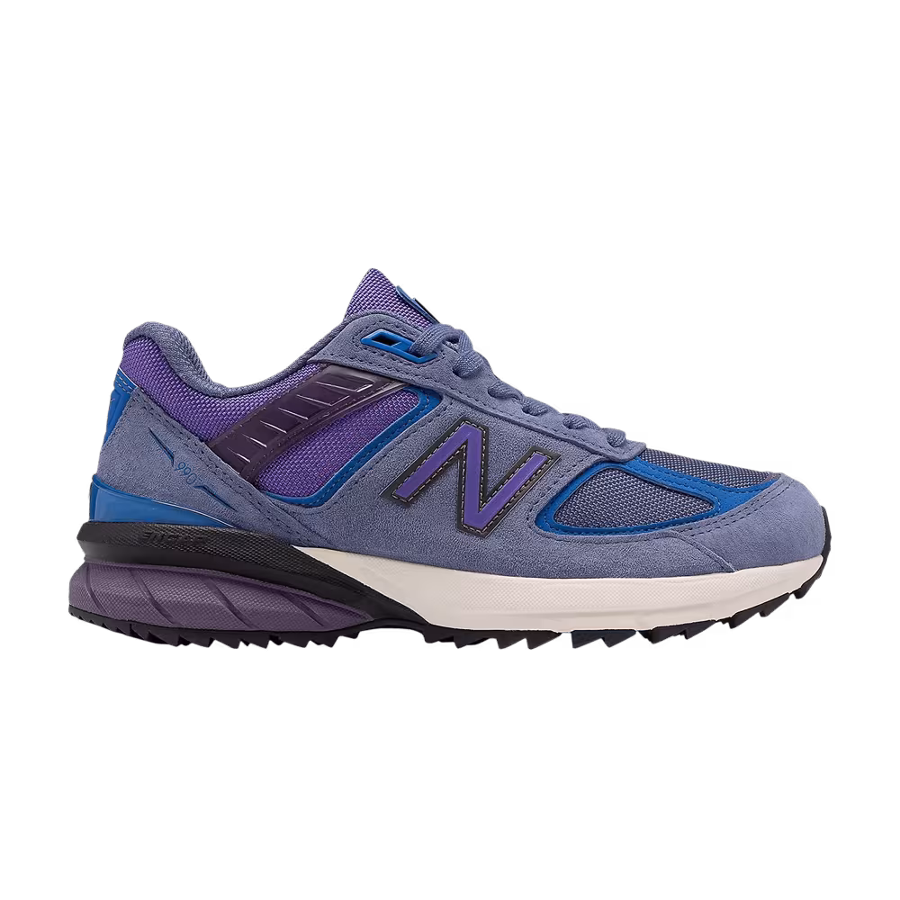 New Balance Women's 990v5 Trail Made in USA Magnetic Blue