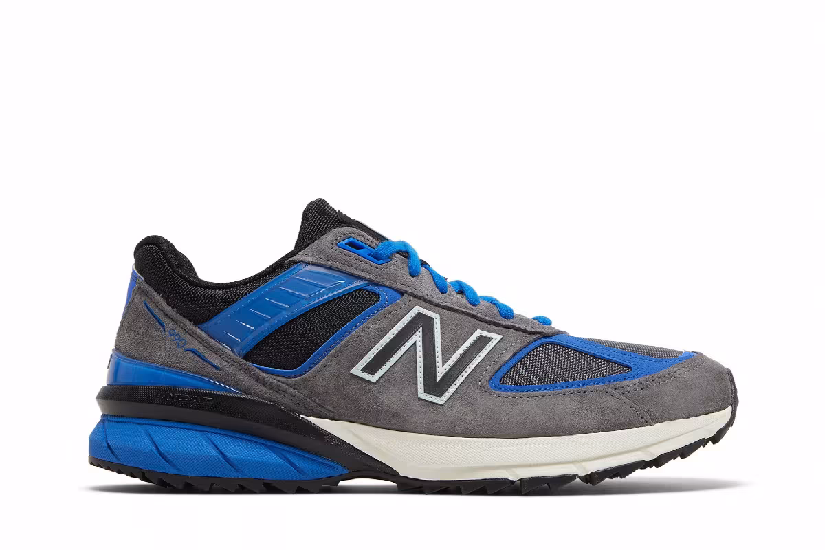 New Balance 990v5 Trail Made in USA Magnet Cobalt Blue, view 2