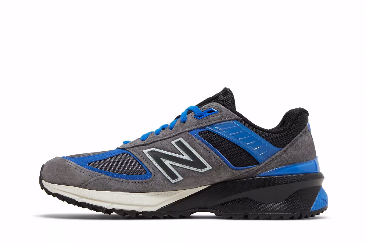 New Balance 990v5 Trail Made in USA Magnet Cobalt Blue, view 4
