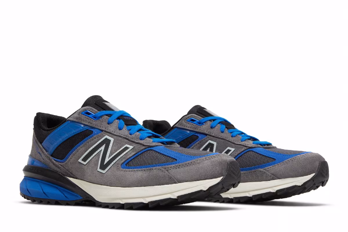 New Balance 990v5 Trail Made in USA Magnet Cobalt Blue, view 9