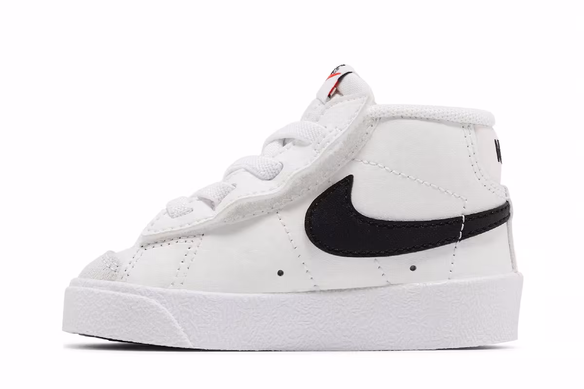 Nike Blazer Mid White Orange, view 4