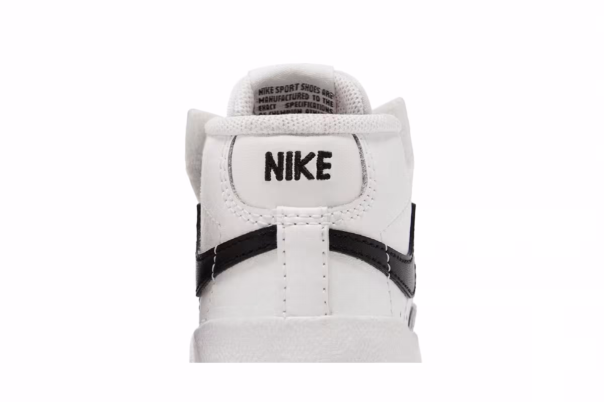 Nike Blazer Mid White Orange, view 8