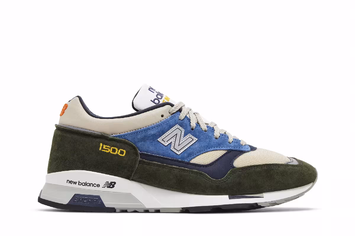New Balance 1500 Made in England Evergreen Lake, view 2
