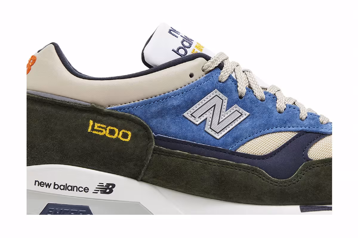 New Balance 1500 Made in England Evergreen Lake, view 3