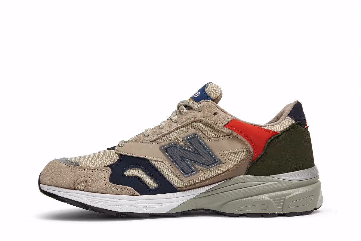 New Balance 920 Made in England Sand Dark Green, view 4