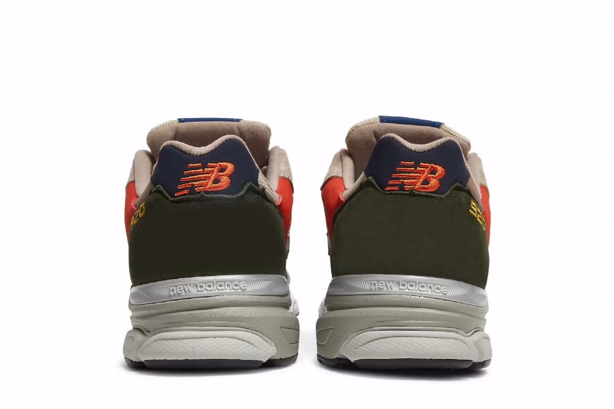 New Balance 920 Made in England Sand Dark Green, view 7