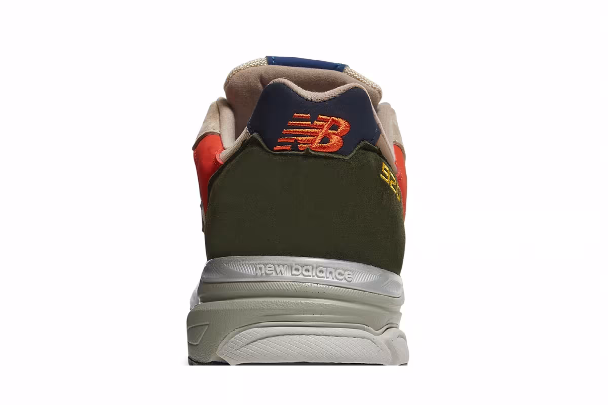 New Balance 920 Made in England Sand Dark Green, view 8