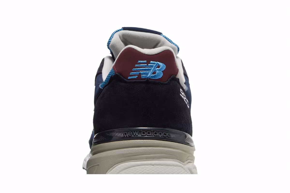 New Balance 920 Made In England Navy Burgundy, view 8