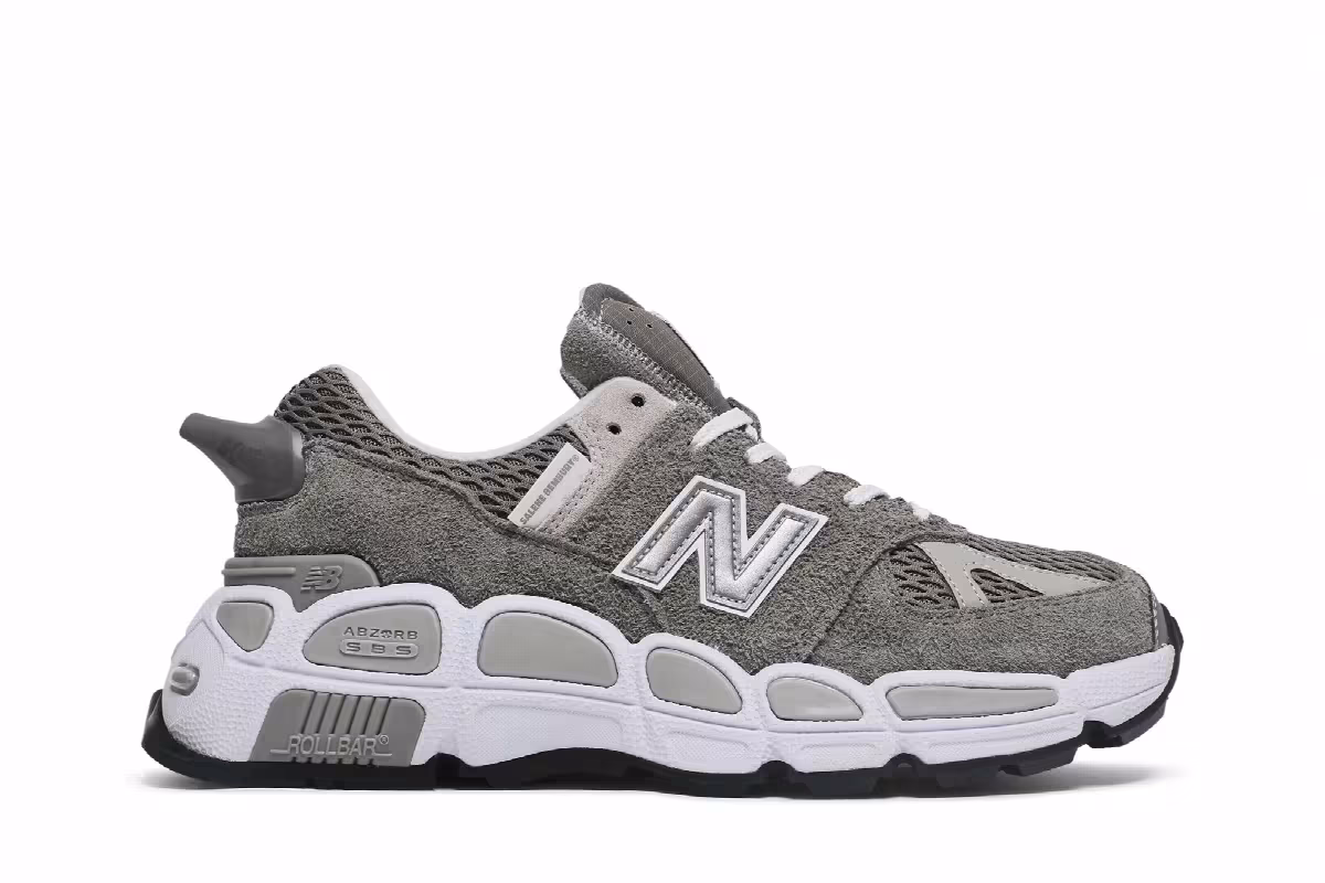 Salehe Bembury x New Balance 574 YURT Shark Skin, view 2
