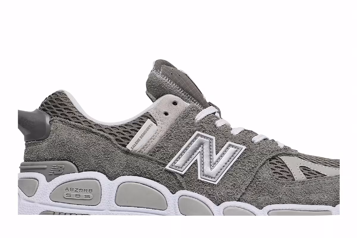Salehe Bembury x New Balance 574 YURT Shark Skin, view 3