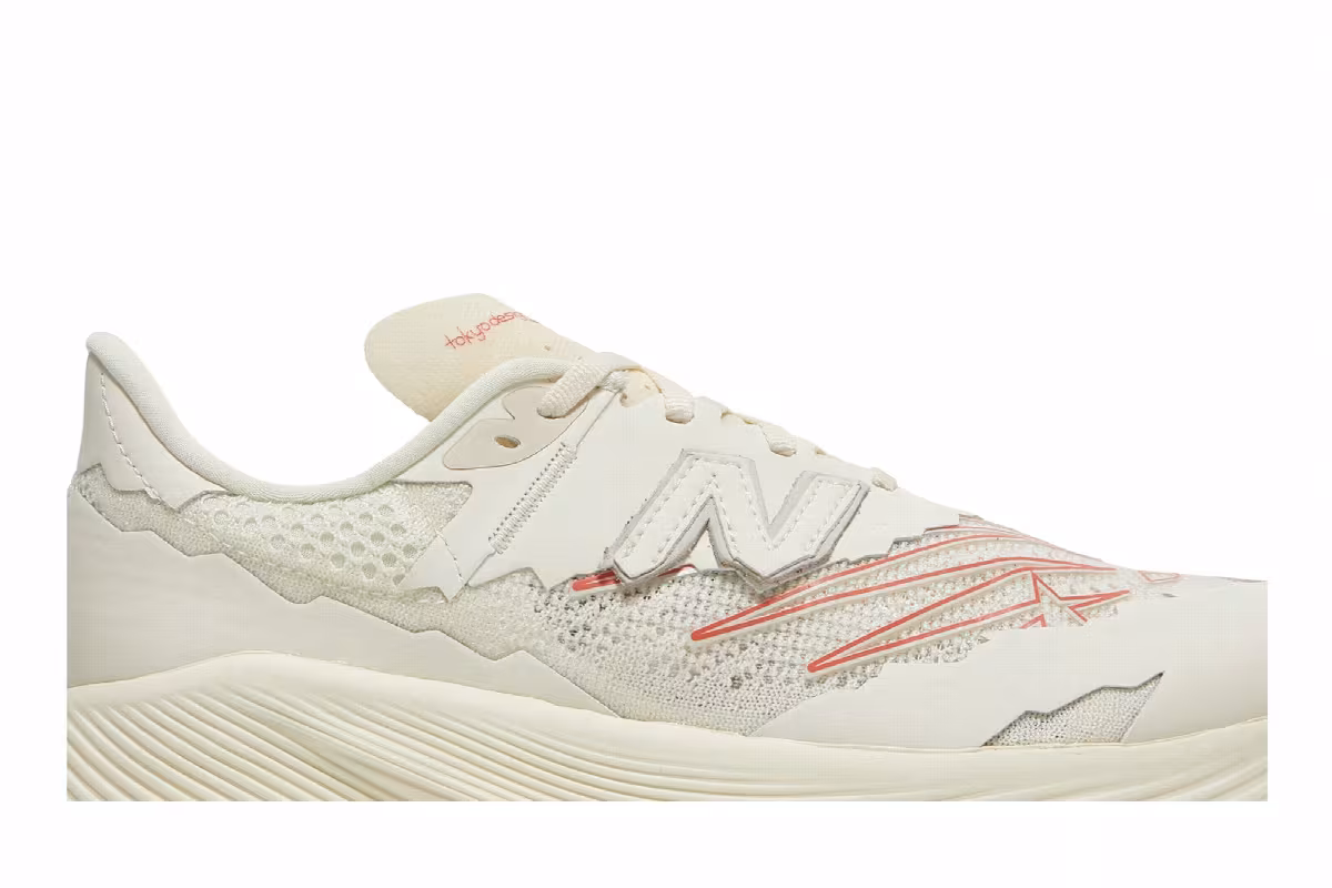 Stone Island x Tokyo Design Studio x New Balance FuelCell RC Elite v2 White, view 3