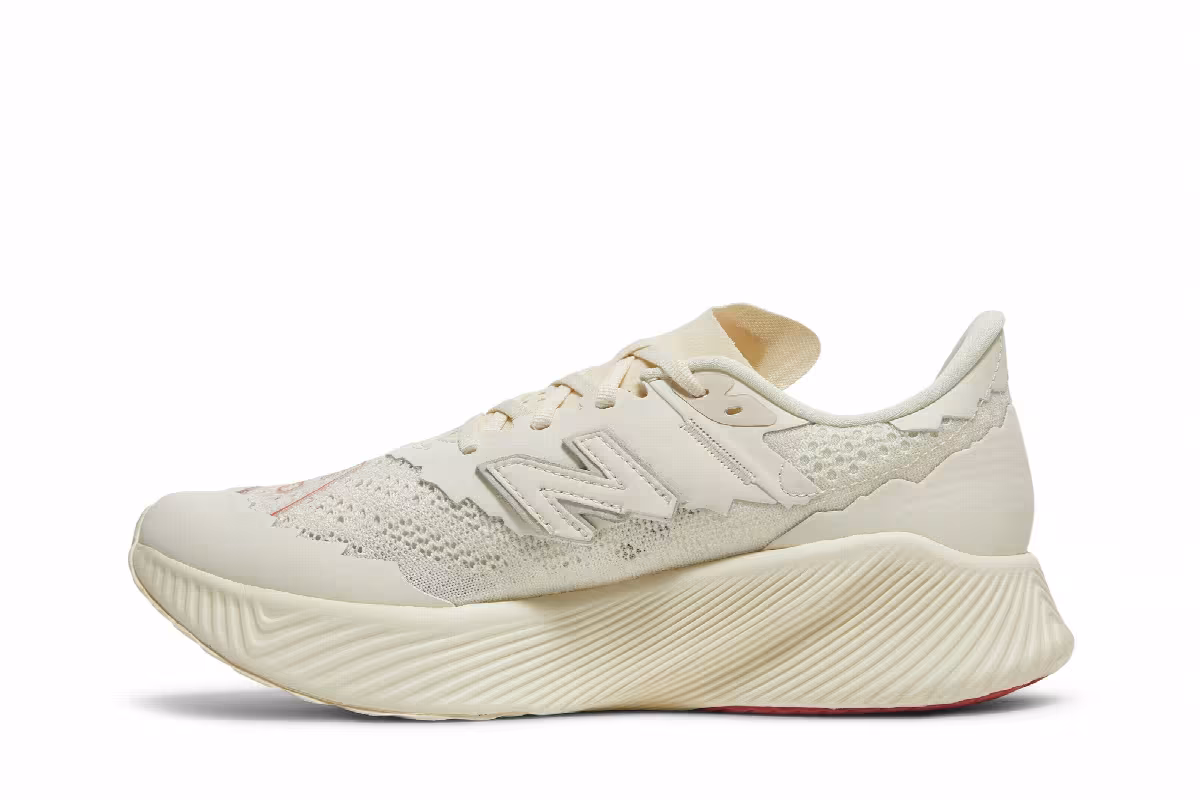 Stone Island x Tokyo Design Studio x New Balance FuelCell RC Elite v2 White, view 4