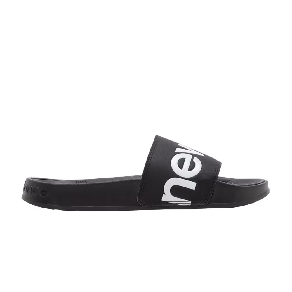 New Balance 200 Slides Black