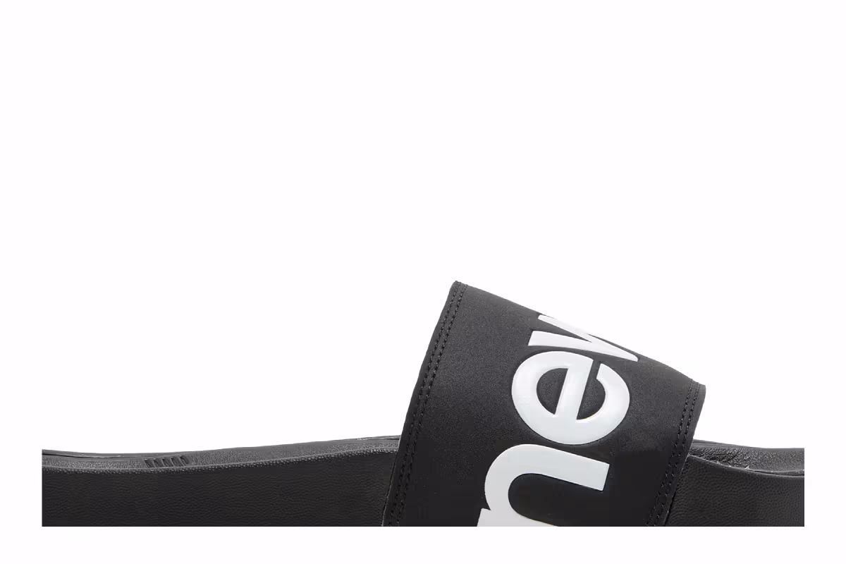 New Balance 200 Slides Black, view 3