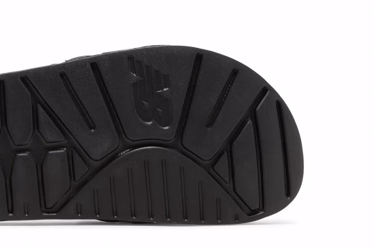 New Balance 200 Slides Black, view 6