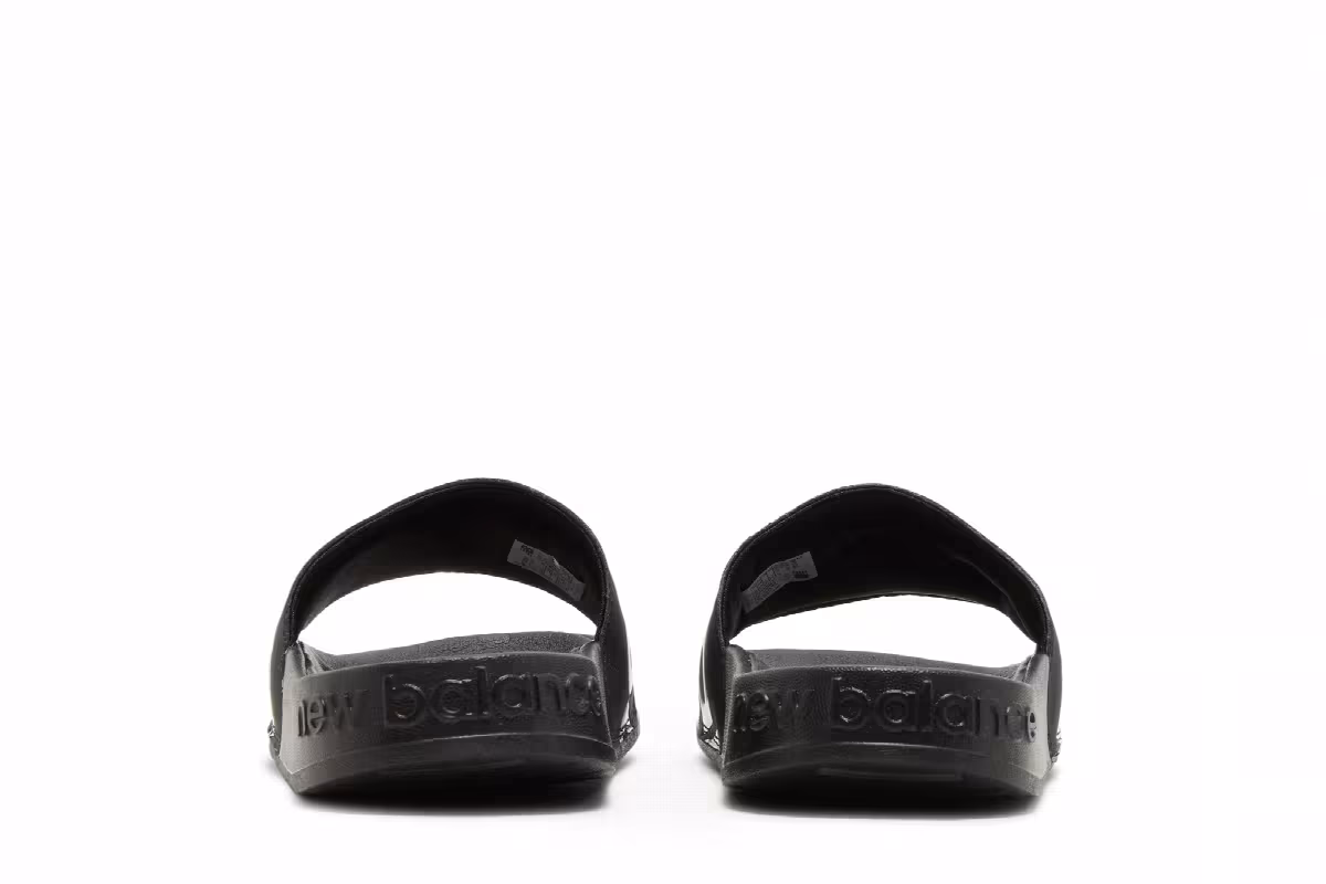 New Balance 200 Slides Black, view 7
