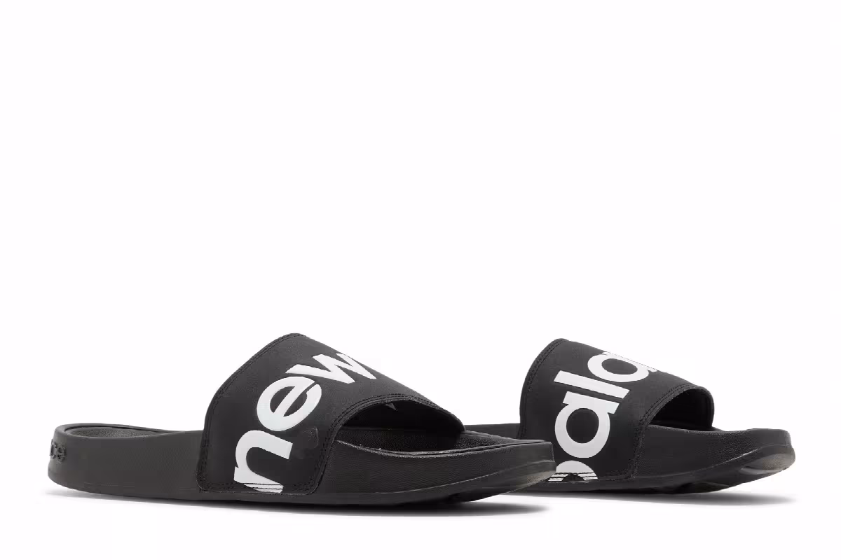 New Balance 200 Slides Black, view 9