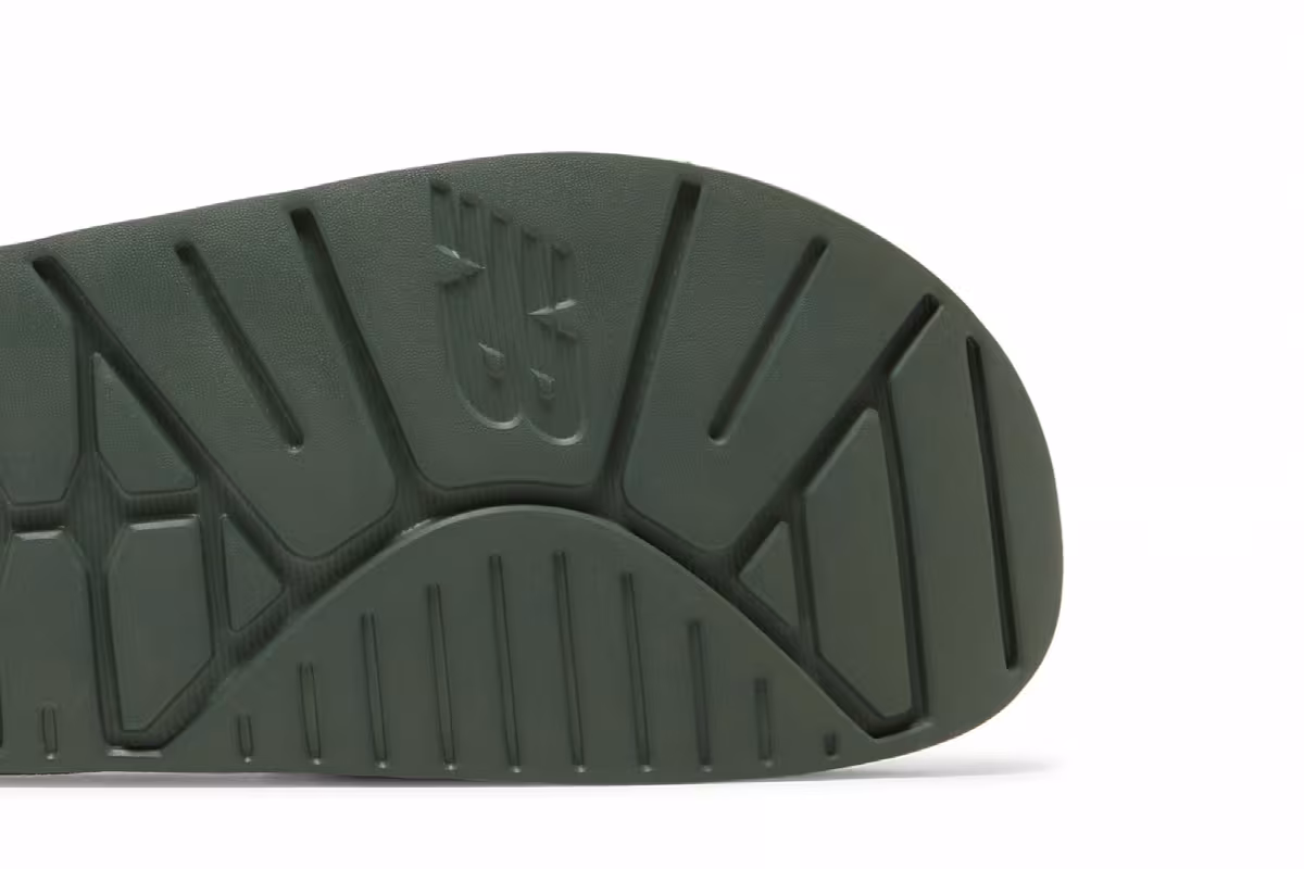 New Balance 200 Slides Oak Leaf Green, view 6
