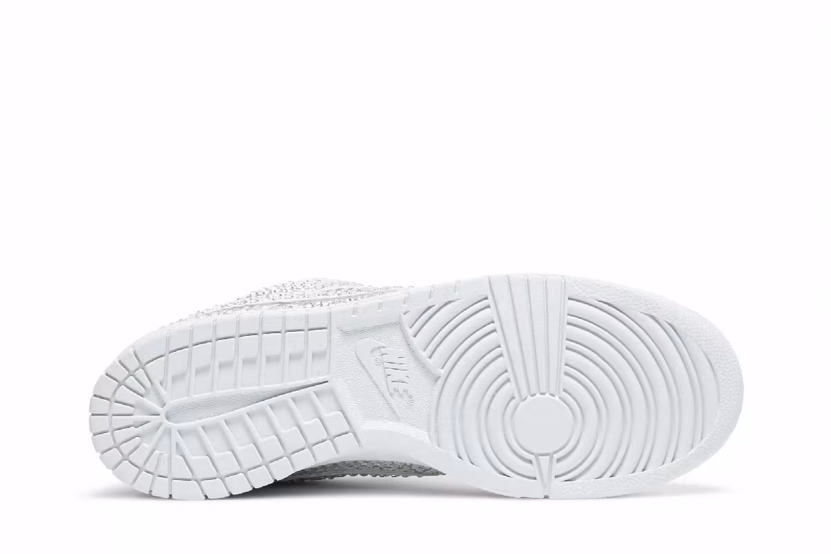 Cactus Plant Flea Market x Swarovski x Nike Dunk Low Pure Platinum, view 5