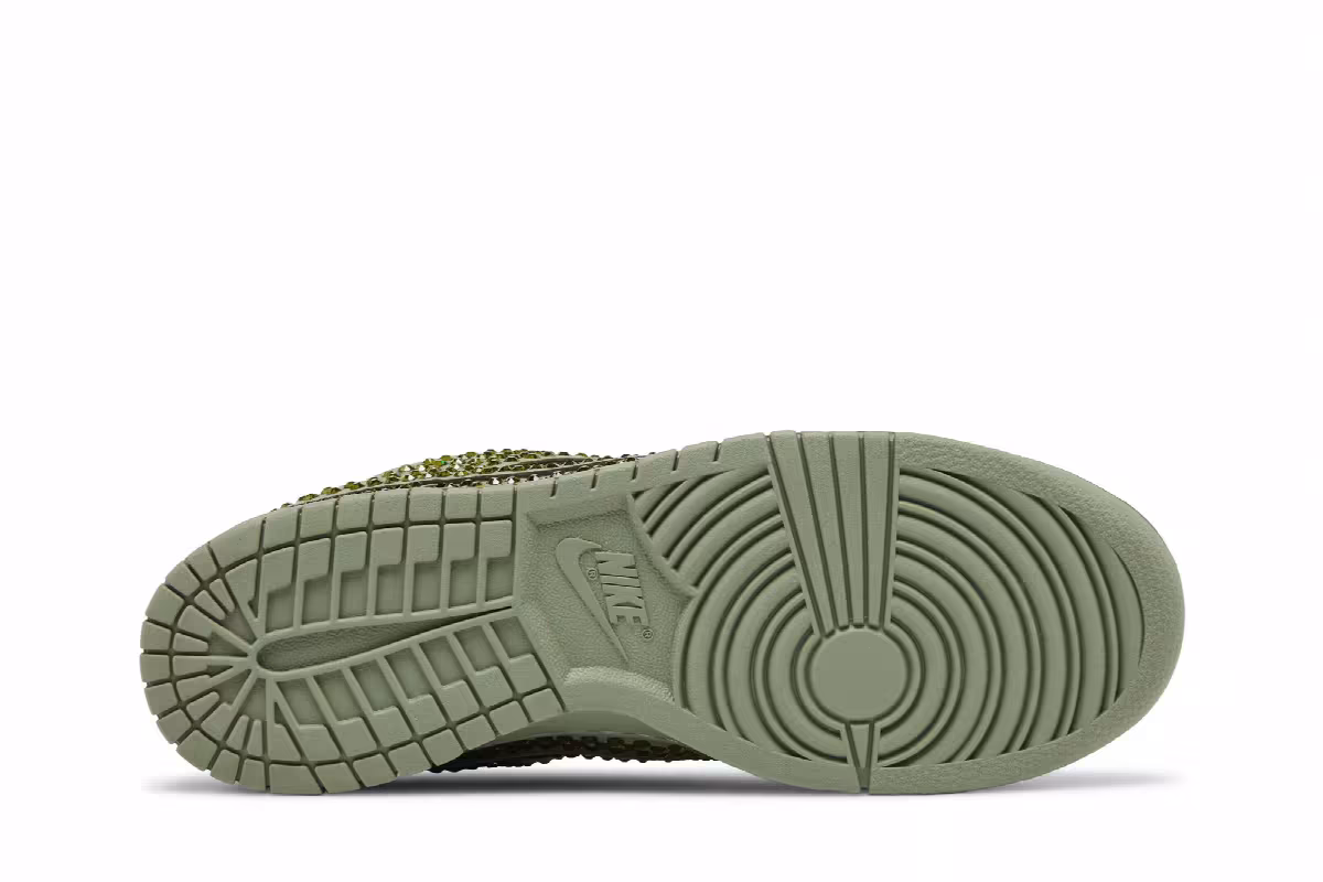 Cactus Plant Flea Market x Swarovski x Nike Dunk Low Spiral Sage, view 5