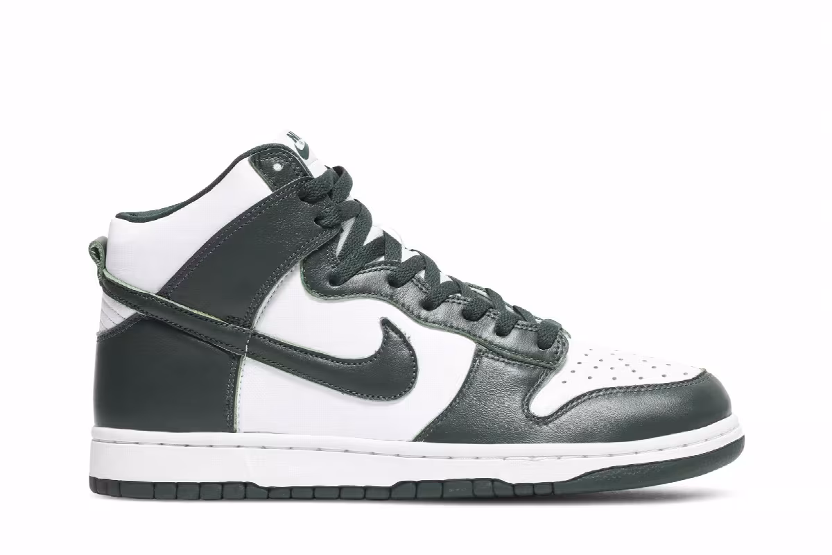 Nike Dunk High SP Spartan Green, view 2