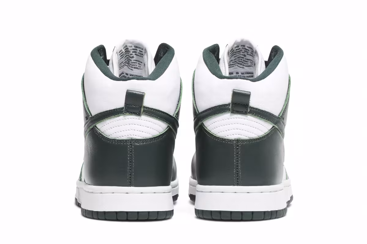 Nike Dunk High SP Spartan Green, view 7