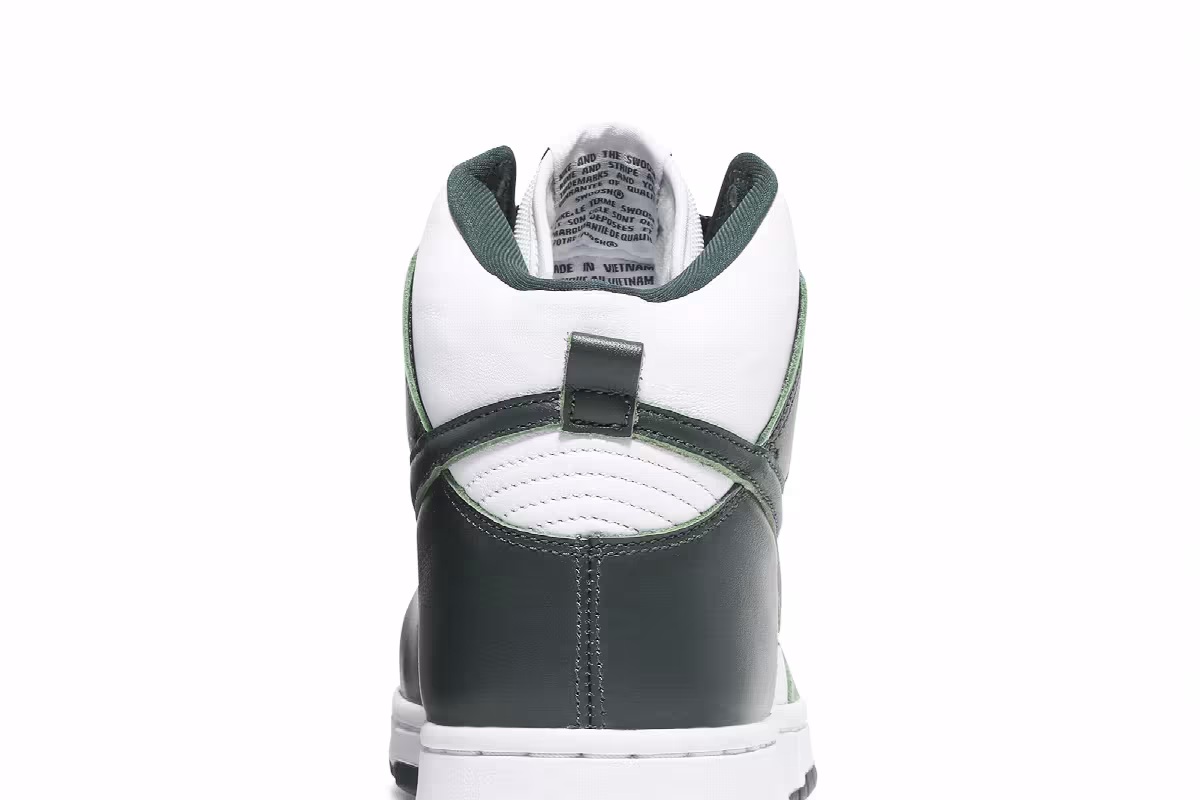 Nike Dunk High SP Spartan Green, view 8