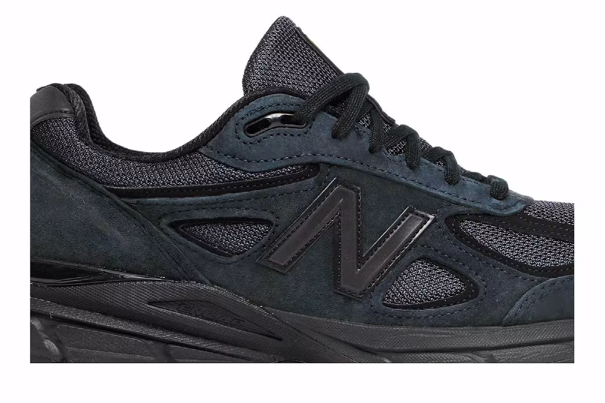 JJJJound x New Balance 990v4 Made in USA Navy, view 3